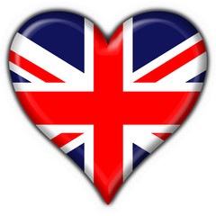 bottone cuore inglese - uk heart flag