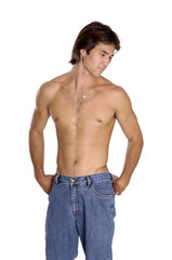 Fototapeta premium sexy man topless