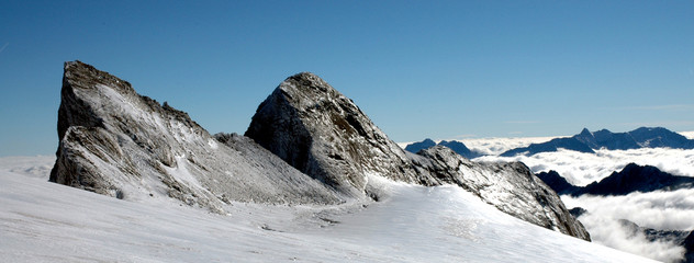 sur le glacier d'ossoue