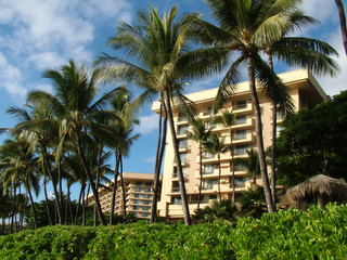 view of tropical hotels or resorts