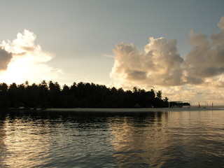 atardecer