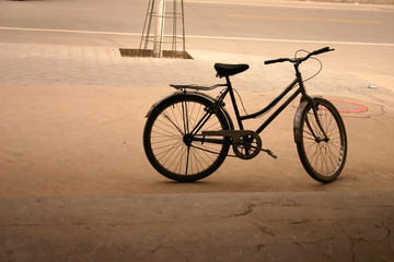 Fototapeta premium biking in bejing