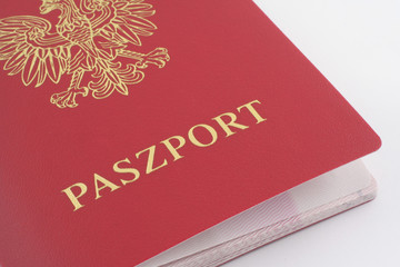 polish passport - obrazy, fototapety, plakaty
