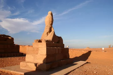 Fototapeten sphinx du temple d'harmakis - wadi el seboua © Frédéric LEVIEZ