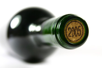 bouteille de vin rouge - botella de vino tinto