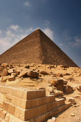 Fototapeta na wymiar egipskie piramidy