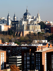 Obraz premium catedral madrid