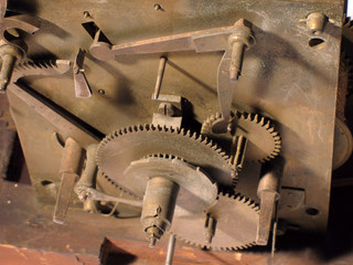 mécanisme d'horloge