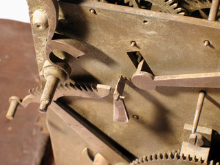 mécanisme d'horloge