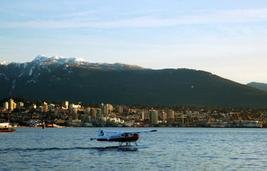 view from downtown vancouver