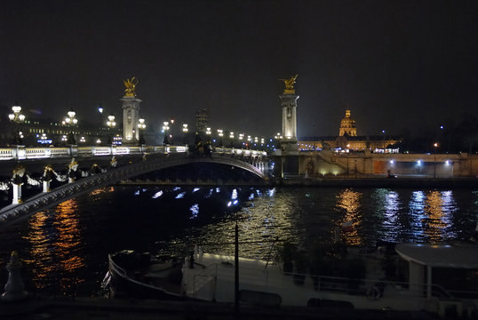 Fototapeta paris by night