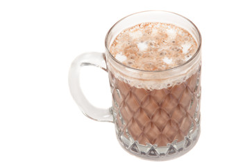 hot cocoa with mini marshmallows