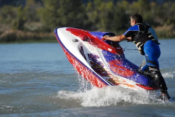 Fototapete Wasser Motorsport Jet Ski