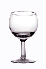 empty wine glass