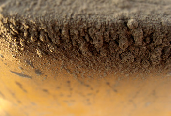 dried dirt