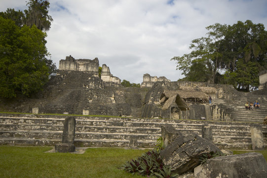 great plaza tikal guatemala
