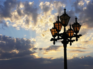 Obraz premium street-lamp