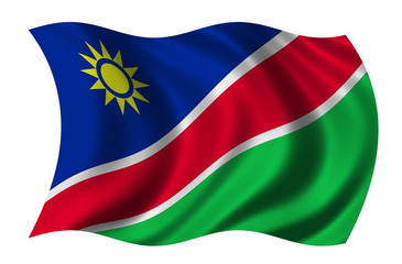 Obraz premium flag of namibia