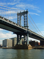 Fototapeta premium Manhattan Bridge w Nowym Jorku