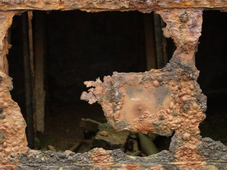 métal rouillé (détail)