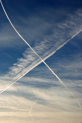 croix du ciel vertical