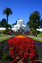 Poster conservatory of flowers, san francisco © Chee-Onn Leong