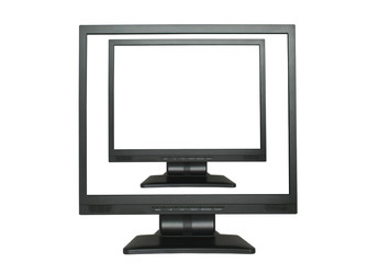 blank lcd cloned in blank screen