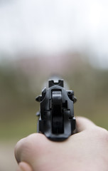 aming the target