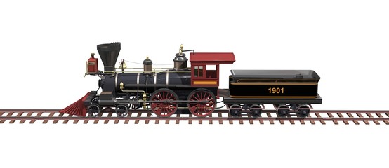  locomotive chemin de fer © Ericus