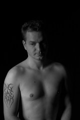 Fototapeta premium mans portrait