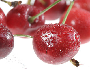 rote kirschen