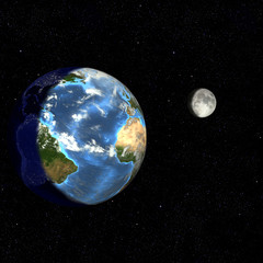 earth day & night-atlantic