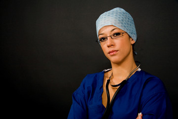 female surgeon