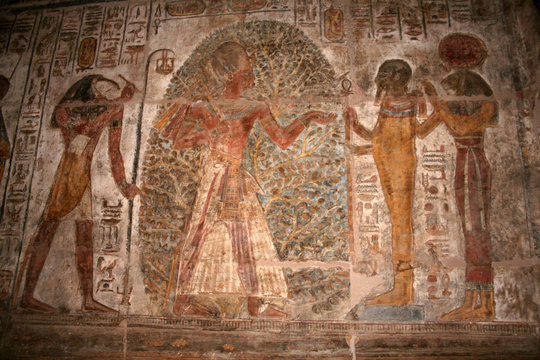 fresque - temple d'amada