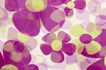 abstract red flower background