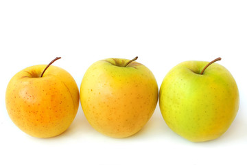 three apples