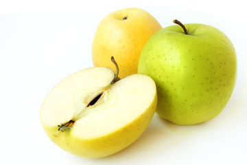 three apples