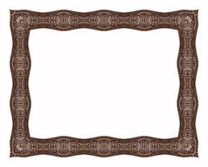 antique border 6 - plain