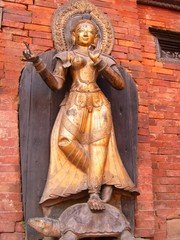 bronze statue