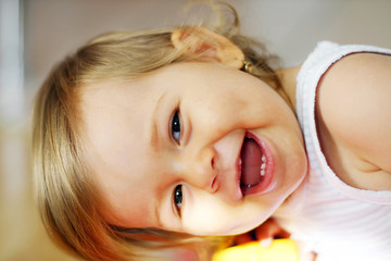 laughing baby