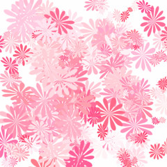 Fototapeta na wymiar pink flowers art