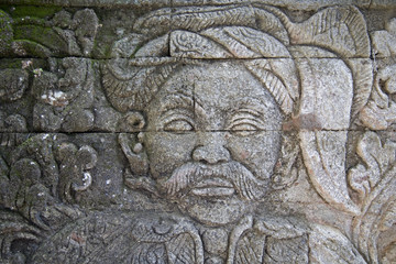 Fototapeta na wymiar balijski carving 2