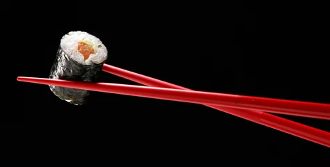 Rolgordijnen sushi © April D