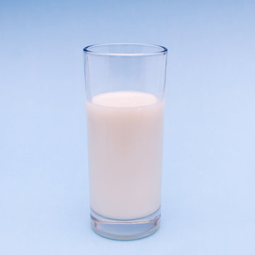 glass on milk