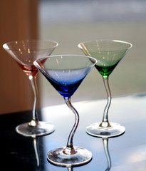 martini glasses