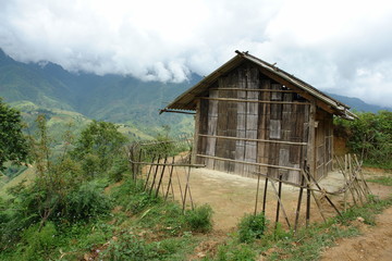 wooden barn