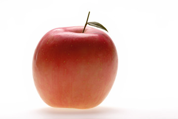 fruits, rose apple with tail and leaf