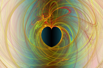 love fractal background2.