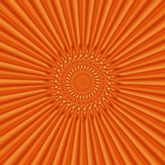 orange twirl