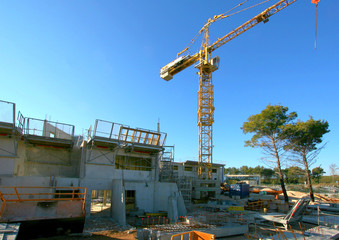 chantier de construction